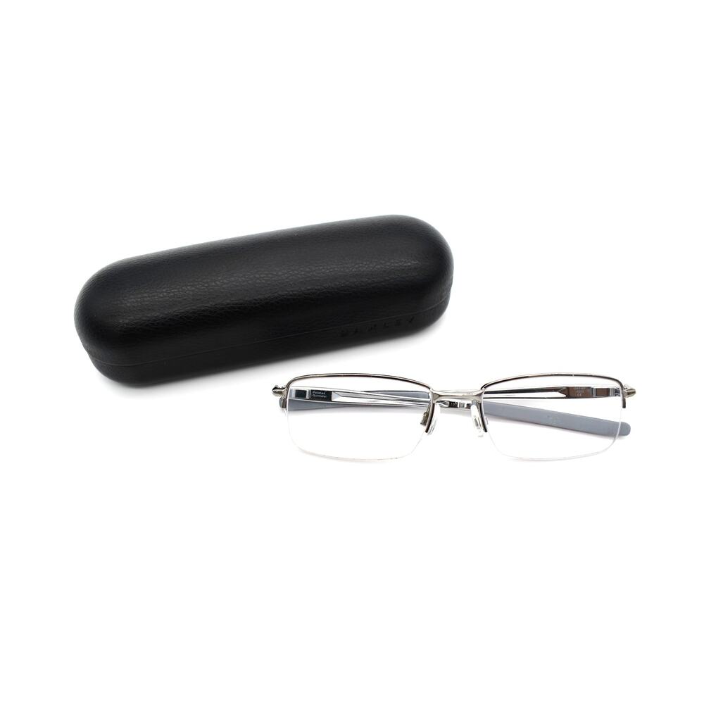 Oakley OX3167-0253 Polished Gunmetal 53-18-137mm Eyeglasses FRAMES ONLY - FAIR